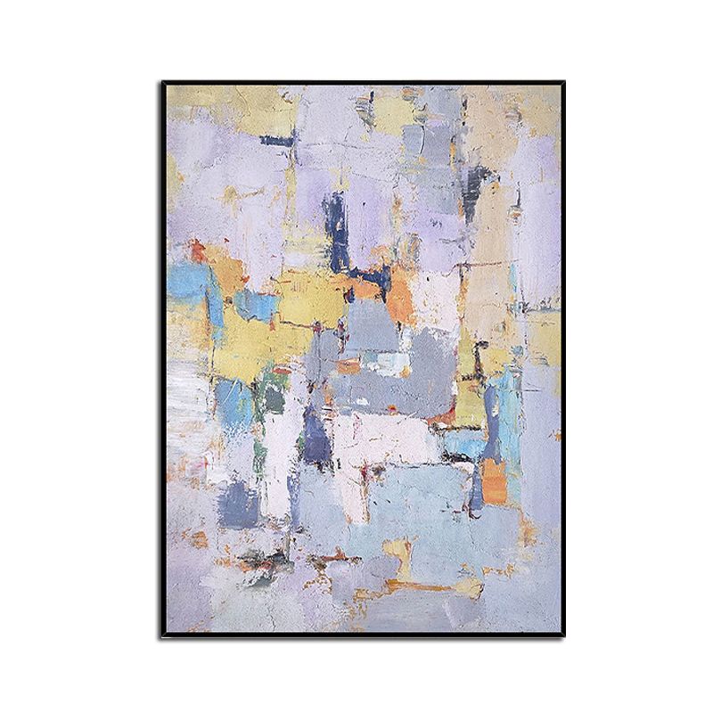 Colorful Geometric Abstract Painting Modern Canvas Poster Minimalist Wall Art Pictures For Living Room Aisle Studio Decor