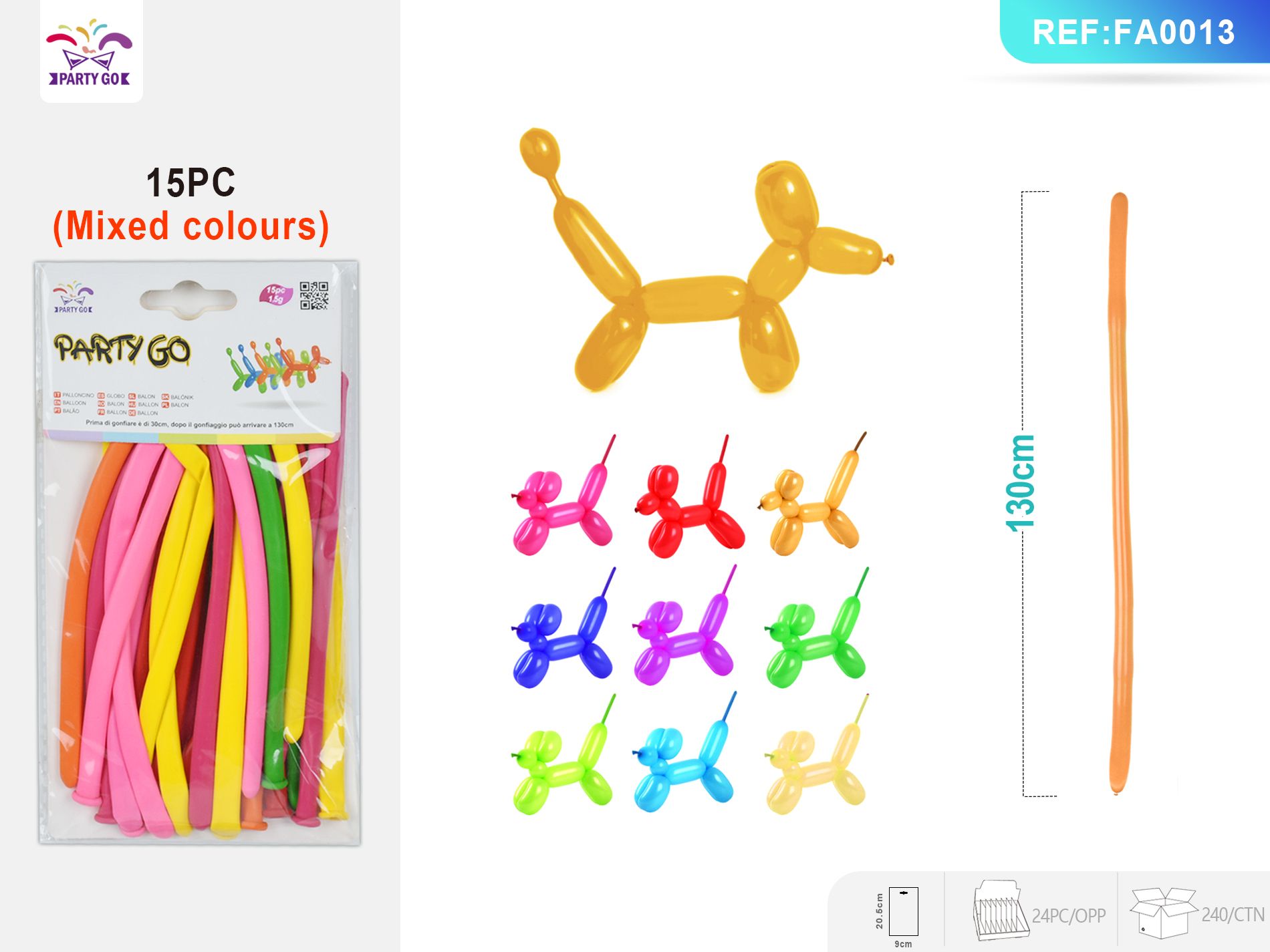 Balloons Kit with Pump, Shiny Metallic Latex Twisting Balloons for Balloon Animals, Magic Balloons for Birthdays Wedding Party Decorations 360pcs Multicolor 130cm