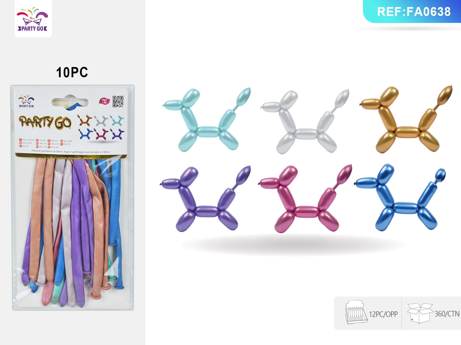 Balloons Kit with Pump, Shiny Metallic Latex Twisting Balloons for Balloon Animals, Magic Balloons for Birthdays Wedding Party Decorations 120pcs Multicolor 100cm